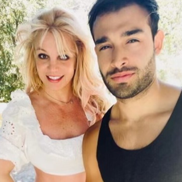 Britney Spears i Sam Asghari fot. Instagram (samasghari) /Instagram