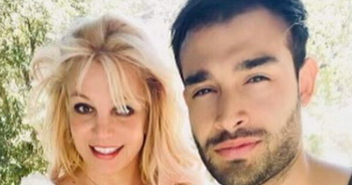 Britney Spears i Sam Asghari fot. Instagram (samasghari) /Instagram