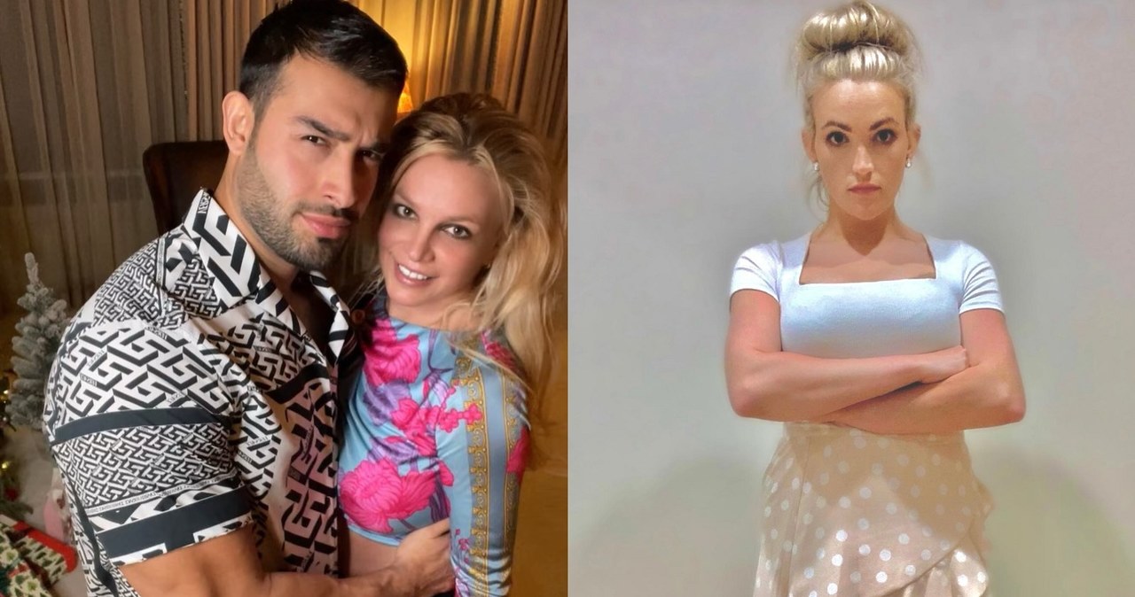 Britney Spears i Sam Asghari oraz Jamie Lynn Spears /Instagram