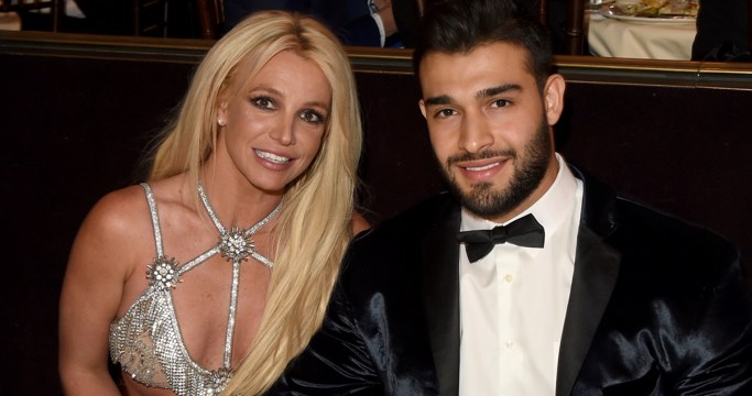 Britney Spears i Sam Asghari /Jason Merritt/Getty Images /Getty Images