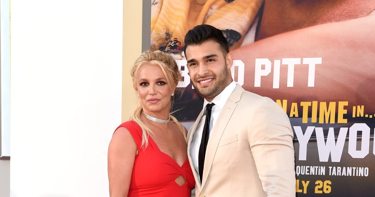 Britney Spears i Sam Asghari /Axelle/Bauer-Griffin/FilmMagic /Getty Images