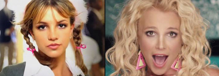 Britney Spears - kiedyś i dziś /