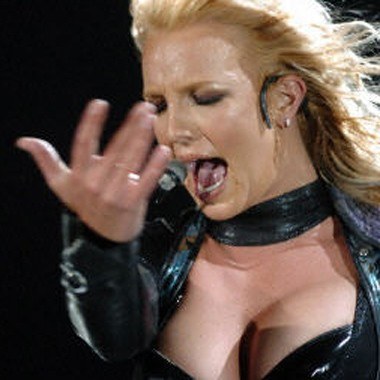 Britney Spears podczas wykonywania kołysanki /arch. AFP
