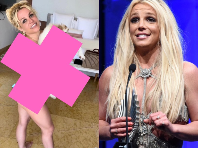 Britney Spears pozuje nago na Instagramie /Vivien Killilea /Getty Images / @britneyspears /Instagram