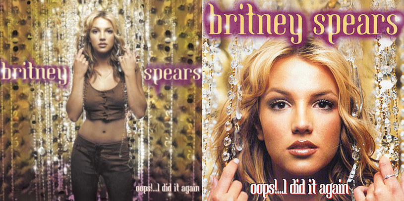 Britney Spears w wersji nieocenzurowanej i ocenzurowanej /