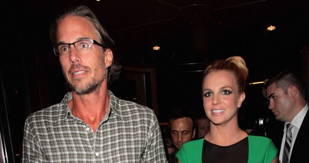 Britney Spears z Jasonem Trawickiem /Danny Martindale /Getty Images