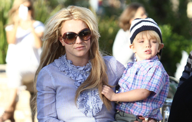 Britney Spears z synem &nbsp; /Splashnews