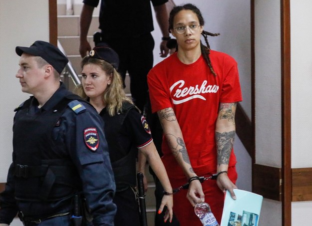 Brittney Griner przed rosyjskim sądem /YURI KOCHETKOV /PAP/EPA