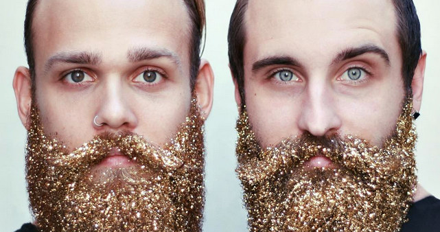 Brokatowe brody to nowe internetowe szaleństwo /@thegaybeards Instagram /materiały prasowe