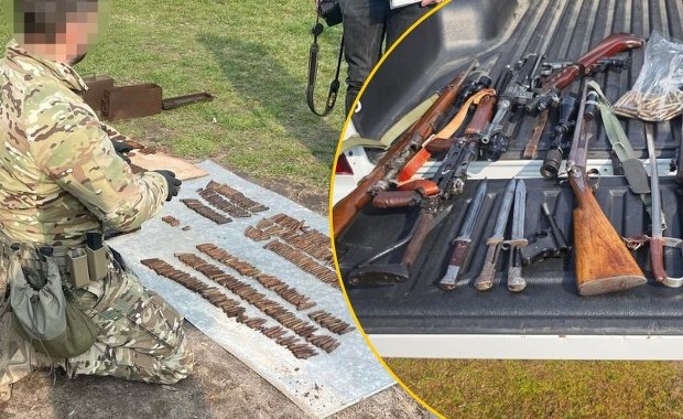 Broń, amunicja, pociski rakietowe w rękach gangsterów? Potężna akcja policji