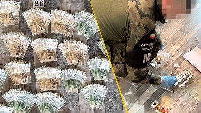 Broń i sterydy warte ponad milion złotych. Wśród zatrzymanych żołnierz