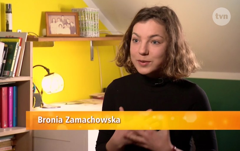 Bronia Zamachowska, fot. screen z reportażu TVN /