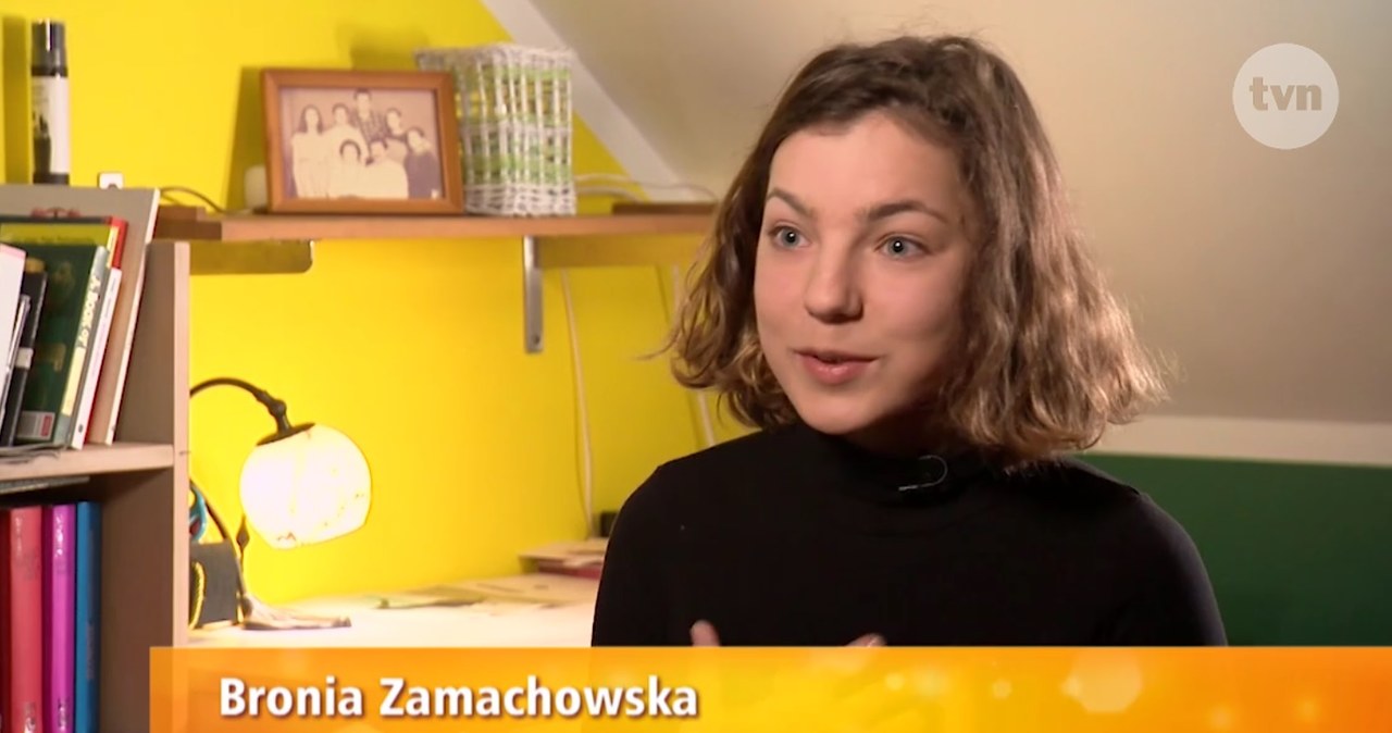 Bronia Zamachowska, fot. screen z reportażu TVN /