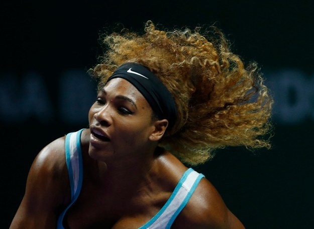 Broniąca tytułu amerykańska tenisistka Serena Williams pokonała Caroline Wozniacki /WALLACE WOON /PAP/EPA