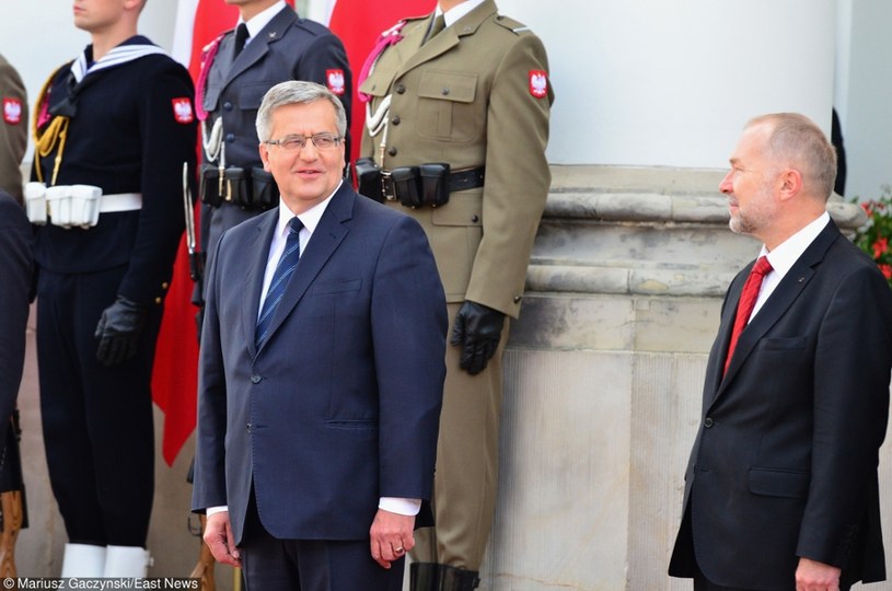 Broniaław Komorowski i Jacek Michałowski /Mariusz Gaczyński /East News