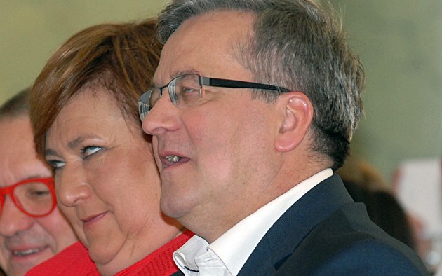Bronisław i Anna Komorowscy /- /MWMedia