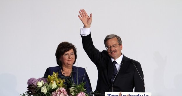 Bronisław Komorowaski, zwycięzca wyborów prezydenckich'2010, fot. Jan Kucharzyk /Agencja SE/East News