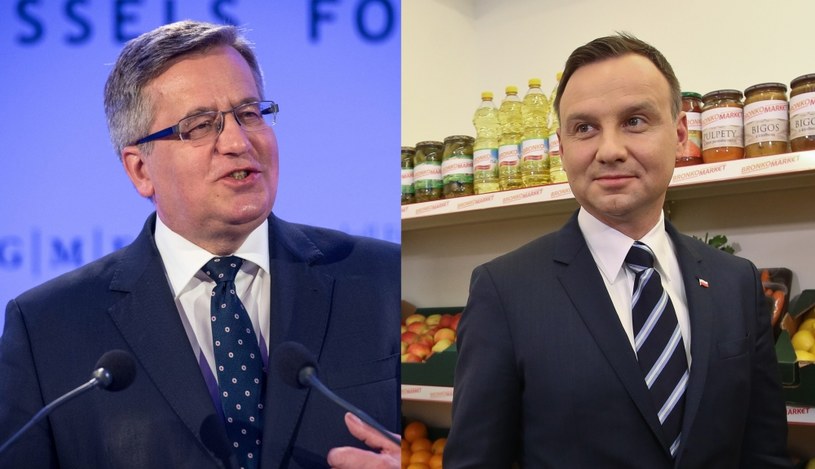 Bronisław Komorowski (fot. PAP/EPA) i Andrzej Duda (fot. Rafał Guz/PAP) /