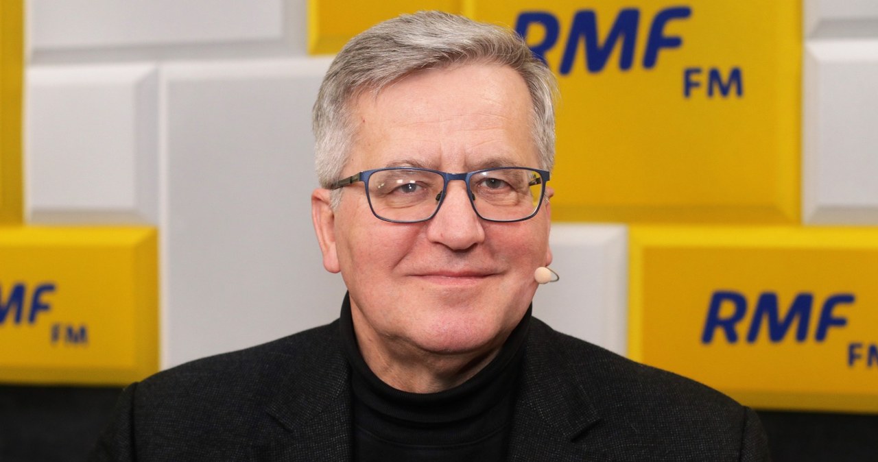 Bronisław Komorowski gościem specjalnej Rozmowy w RMF FM