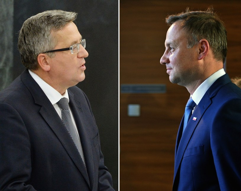 Bronisław Komorowski i Andrzej Duda /AFP