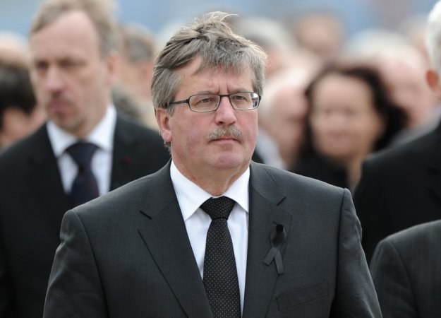 Bronisław Komorowski, marszałek Sejmu, p.o. prezydenta RP, fot. Bartosz Krupa /Agencja SE/East News