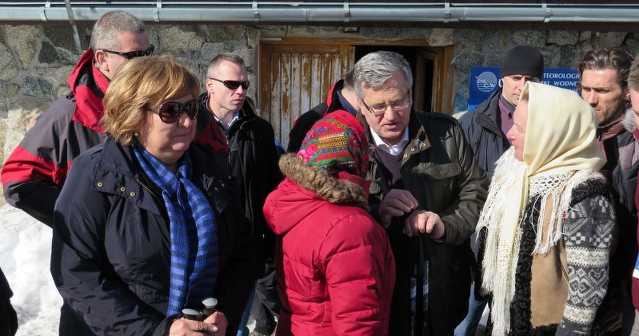 Bronisław Komorowski odznaczył sportowców i ludzi gór