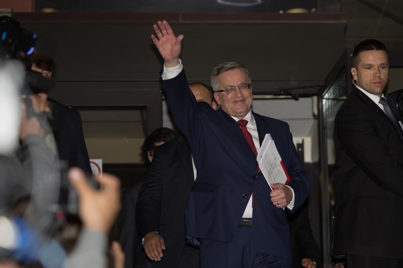 Bronisław Komorowski po debacie w TVN: Wygrałem! /Krystian Maj /Agencja FORUM