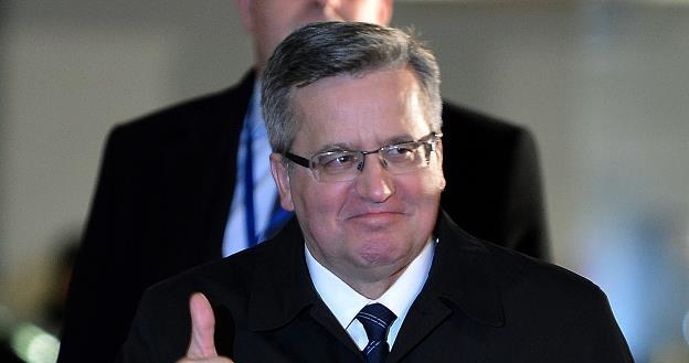 Bronislaw Komorowski, prezydent RP /AFP