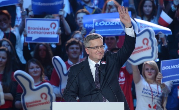 Bronisław Komorowski ujawnił swoje hasło wyborcze