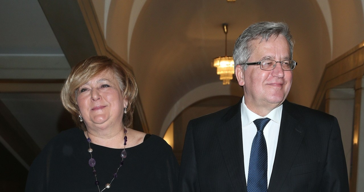Bronisław Komorowski z żoną Anną /Paweł Wrzecion /MWMedia