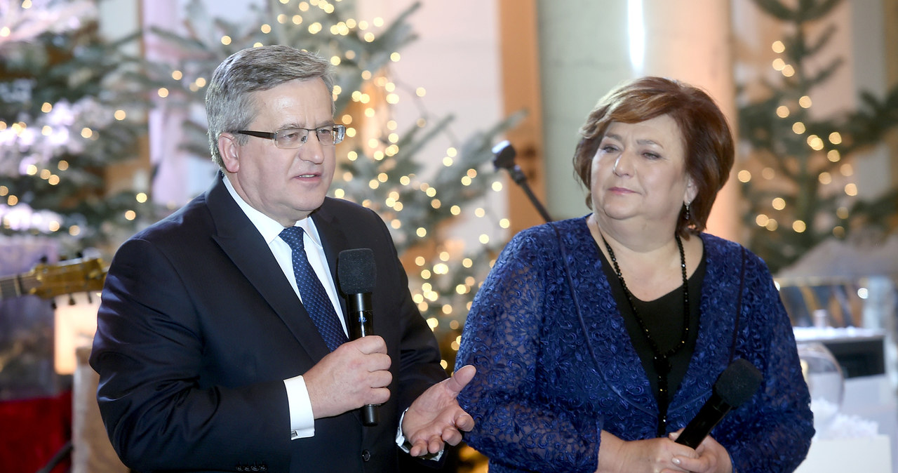 Bronisław Komorowski z żoną /Piętka Mieszko /AKPA