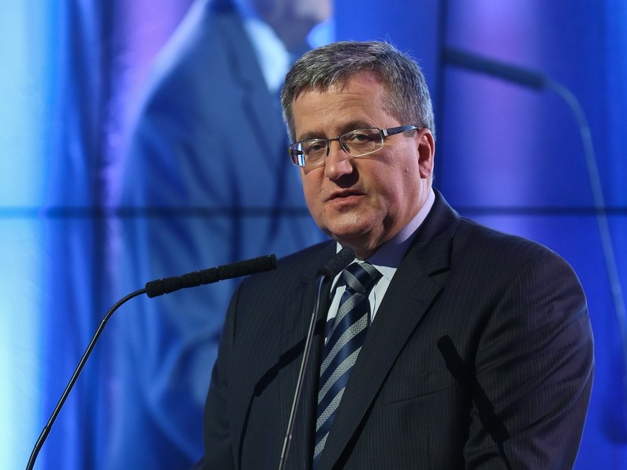Bronisław Komorowski /Rafał Guz /PAP