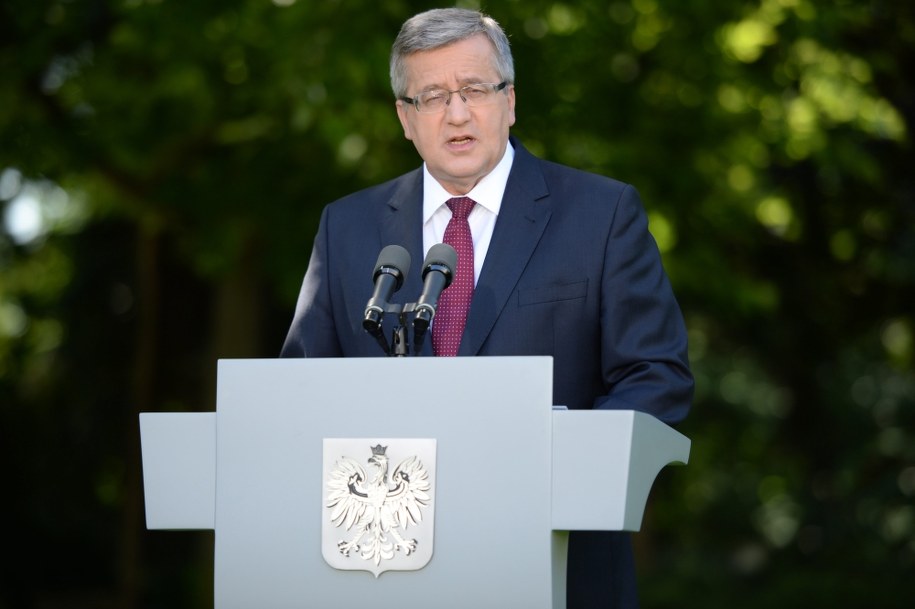 Bronisław Komorowski /Jacek Turczyk /PAP