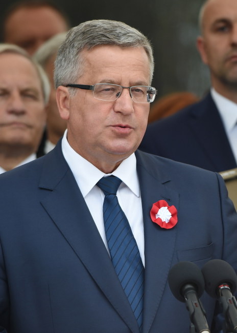 Bronislaw Komorowski /Radek Pietruszka /PAP