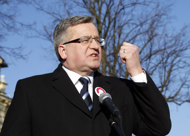 Bronisław Komorowski /Grzegorz Momot /PAP