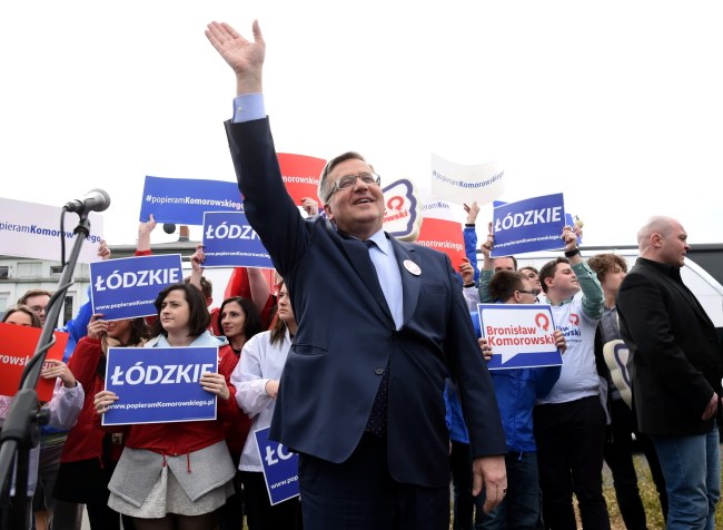 Bronisław Komorowski /PAP/Grzegorz Michałowski /PAP