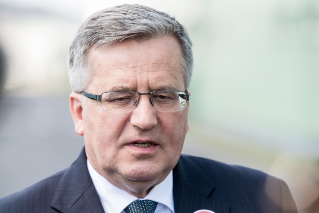 Bronisław Komorowski /PAP/Maciej Kulczyński  /PAP