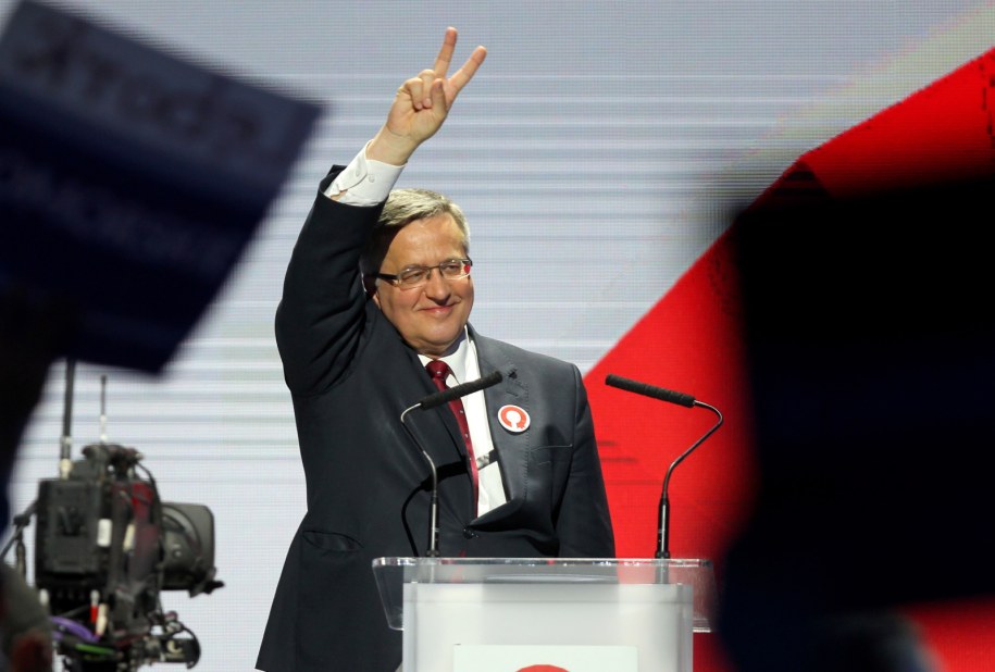 Bronisław Komorowski /PAP/Piotr Wittman /PAP