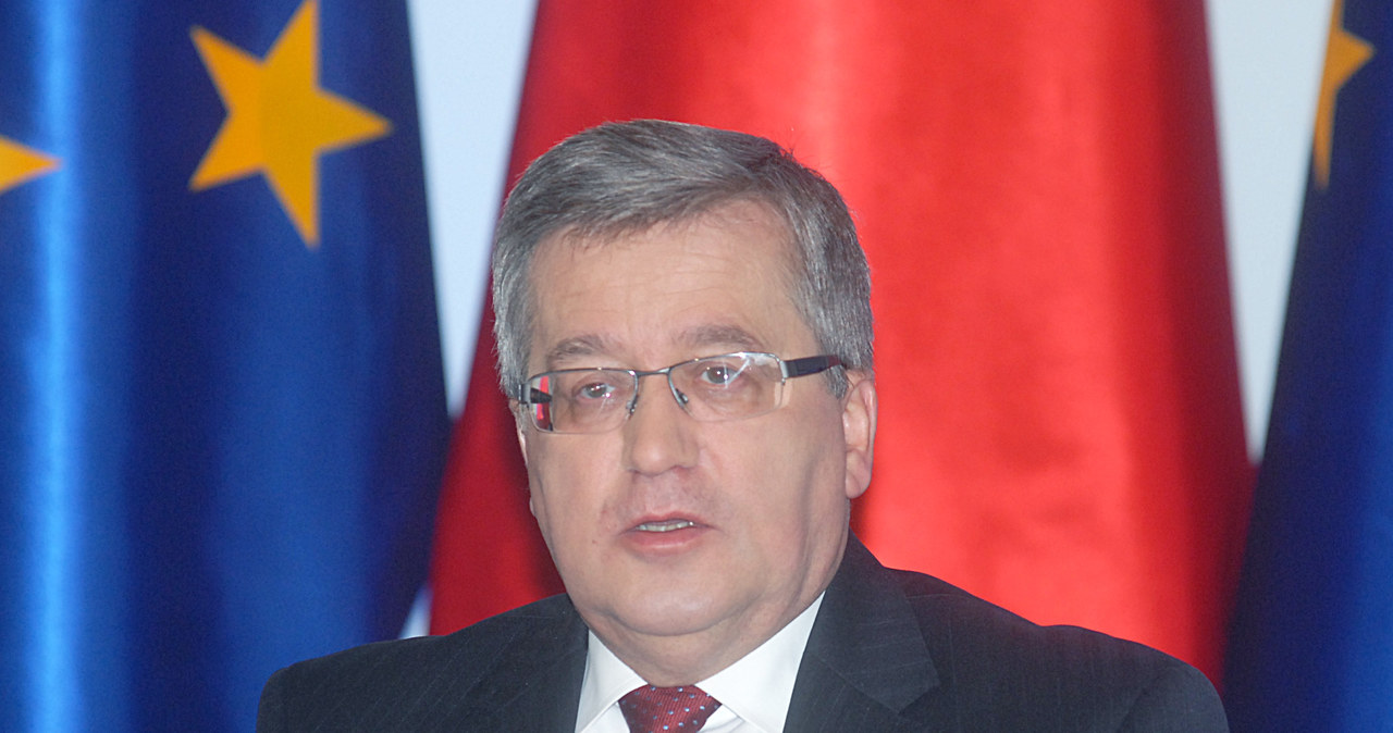 Bronisław Komorowski /- /MWMedia