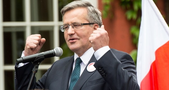 Bronisław Komorowski /Maciej Kulczyński /PAP