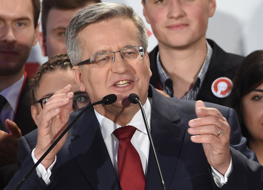 Bronisław Komorowski /Radek Pietruszka /PAP