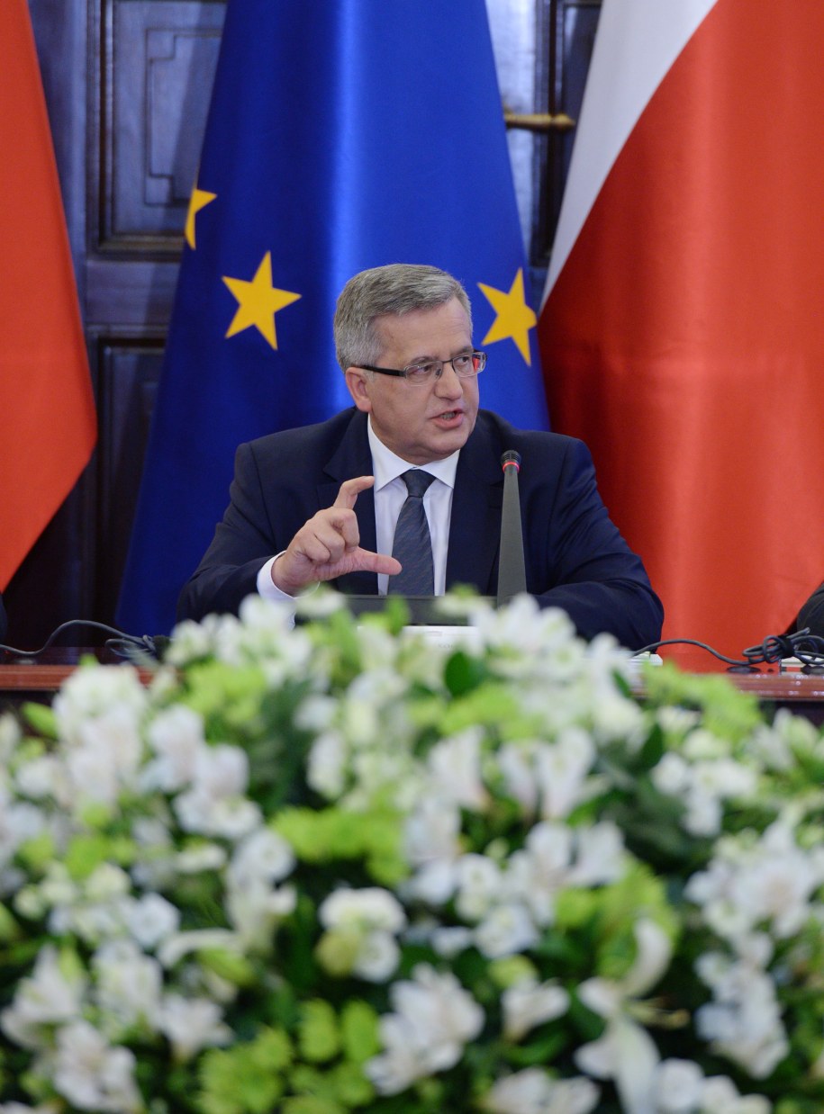 Bronisław Komorowski /Jacek Turczyk /PAP