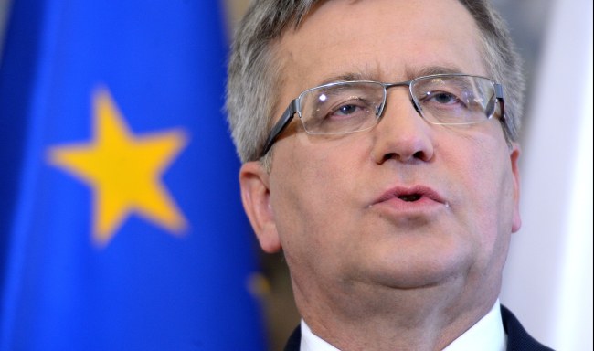 Bronisław Komorowski /Jacek Turczyk /PAP