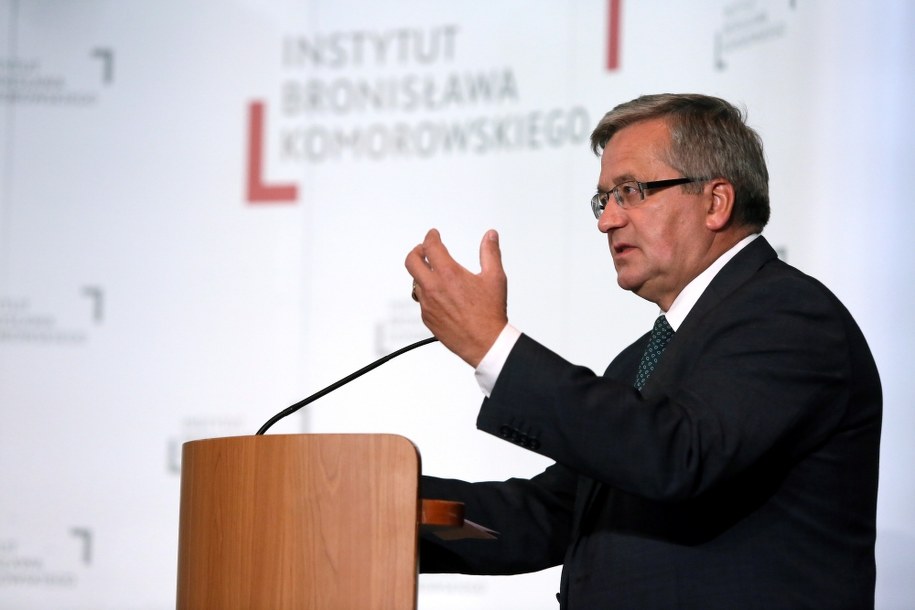 Bronisław Komorowski /Tomasz Gzell    /PAP
