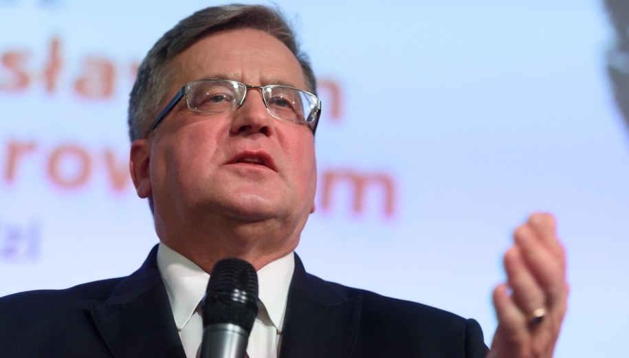 Bronisław Komorowski /Jakub Kaczmarczyk /PAP