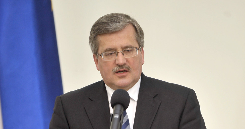 Bronisław Komorowski /Niemiec /AKPA