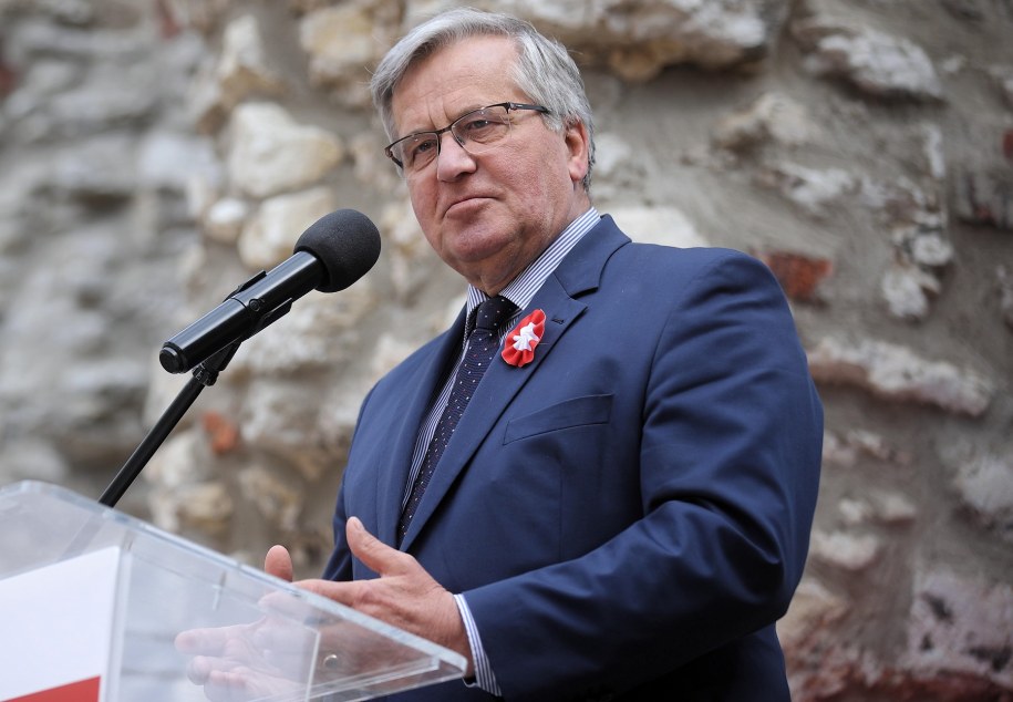 Bronisław Komorowski /	Łukasz Gągulski /PAP