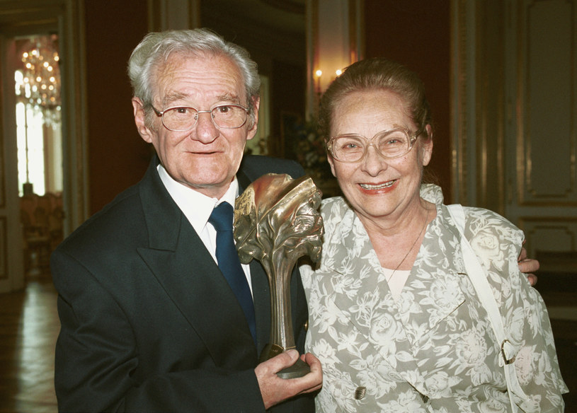 Bronisław Pawlik z żoną /Mikulski /AKPA
