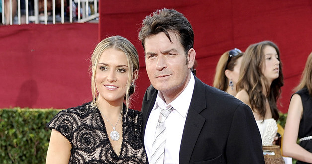 Brooke Mueller, Charlie Sheen, fot.Frazer Harrison &nbsp; /Getty Images/Flash Press Media