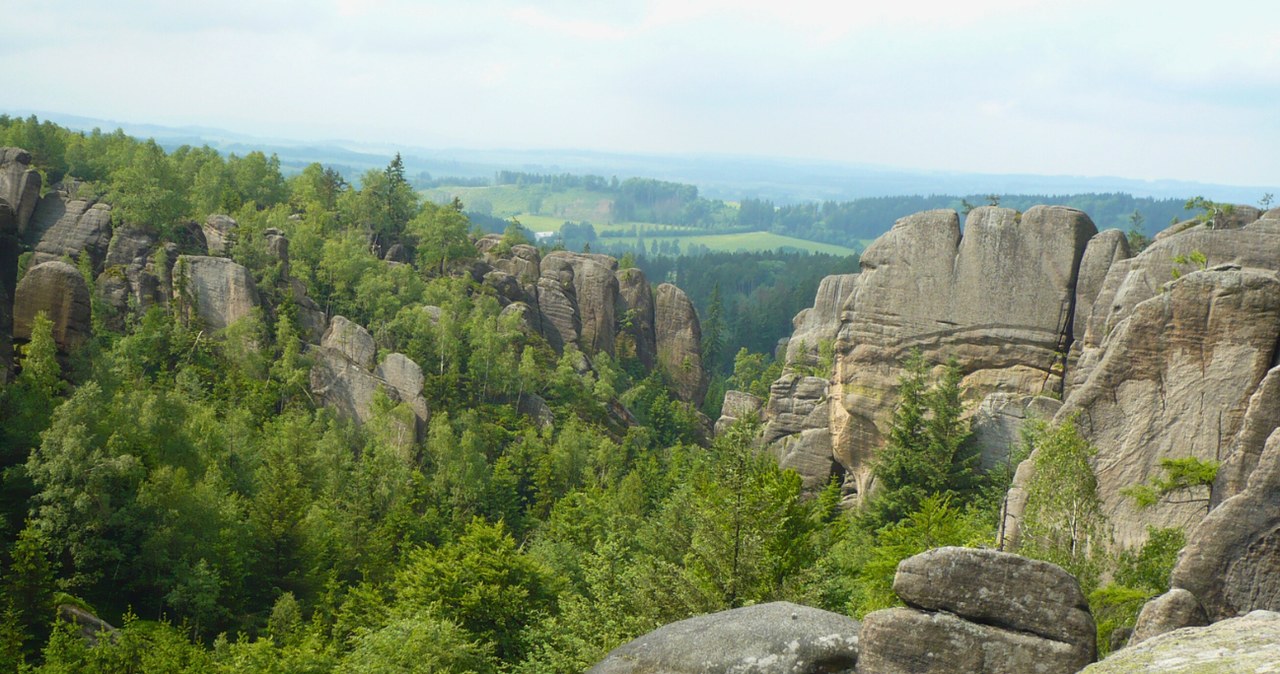 Broumovske Steny - niezapomniane skalne szlaki w Sudetach /Tomasz Leśniowski /CC BY-SA 4.0